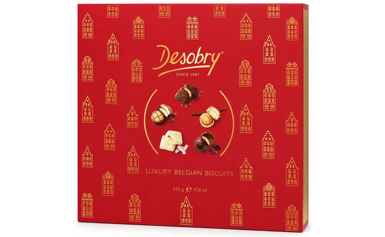 Desobry Luxury Belgian Biscuits – Луксозна селекция белгийски бисквити 450 г