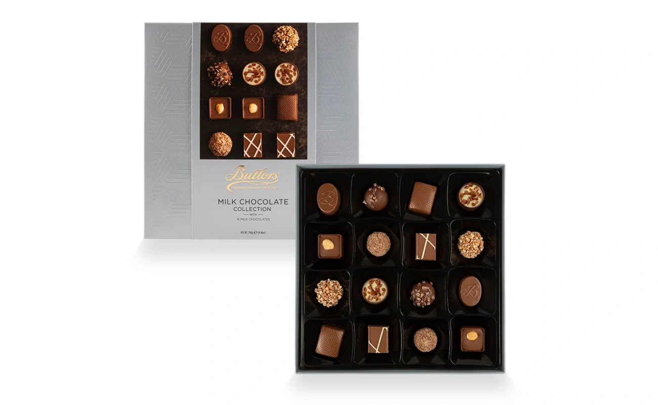 Box of Butlers chocolates - Milk Chocolate Café