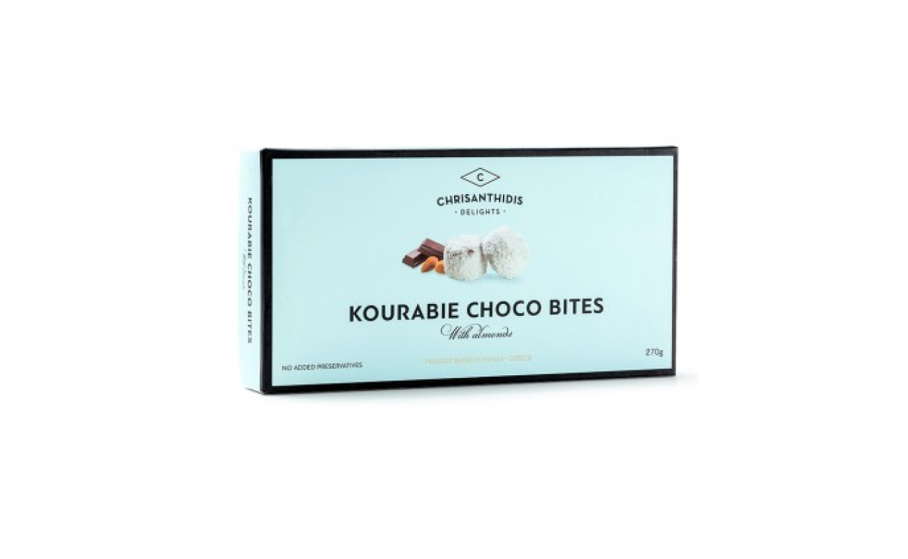 Chrisanthidis Kourabie Choco Bites – 270 g