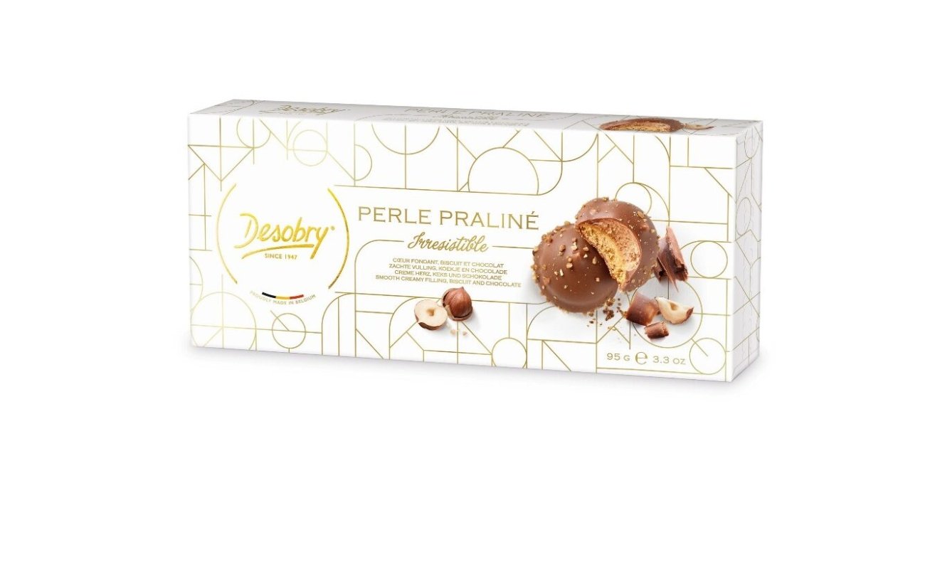 Desobry Perle Praliné Noisette – 95 g