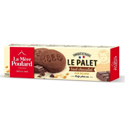 La Mère Poulard Le Palet Tout Chocolat – 125 г