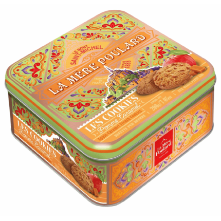 La Mère Poulard Les Cookies Apple & Caramel – Метална кутия 200 г