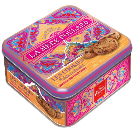 La Mère Poulard Les Cookies Double Chocolate – Метална кутия 200 г