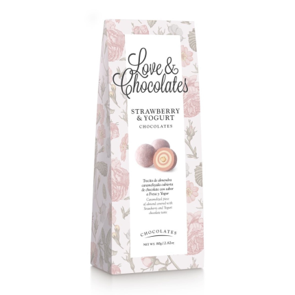 Love & Chocolates Strawberry & Yogurt – 80 г