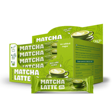 Matcha Latte Instant Sticks – 20 pieces