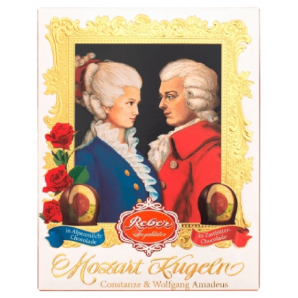 Бляскава кутия „Reber Mozart Kugeln“ – 280 г