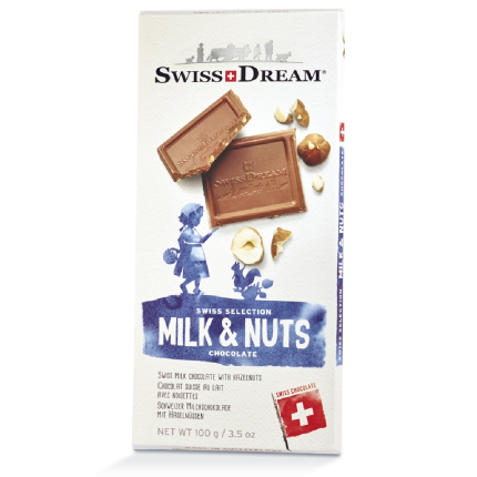 Swiss Dream Milk & Nuts Chocolate 100 г