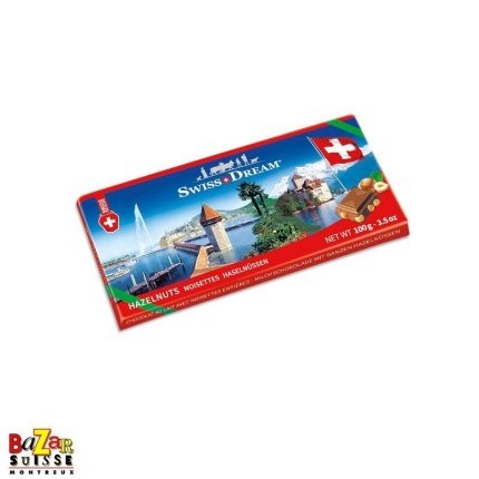 Swiss Dream Swiss Milk Chocolate with Hazelnuts 100 г